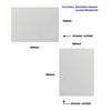 Illuminated Bathroom Mirror With LED light Shaver Socket Bluetooth Demister