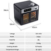 Smilesun 28L Air Fryer Oven w/Rotisserie Oil Free Cooker 18 Preset Digital 1700W