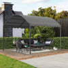 Aluminium Pergola Awning Gazebo Canopy Outdoor Furniture Barbecue Party Garden