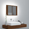 Gecheer Bathroom Mirror Cabinet, Bathroom Storage Shelf with Mirror and Y5Q3