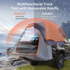 Pickup Truck Tent for 2-Person Sleeping Portable Truck Tent W/ Removable Rainfly