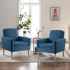 Modern Tub Accent Fabric Chair Single Sofa Comfy Upholstered Arm Chair Bedroom