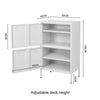 Home Office Metal Filing Cabinet File Tool Printer Storage Unit Shelves Cupboard