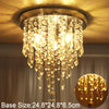 LED Ceiling Light Crystal Chandeliers lights Bedroom Kitchen Living Room Lamp