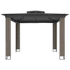 Gazebo with Double Roof Anthracite 2.94x2.94 m Steel W6H4