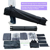 Commercial Grey Pop Up Gazebo With Sides Garden Marquee Market Stall Tent 3x3m