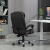 Executive Office Chair Swivel Recliner Padded Armrest Swivel Gas Lift Desk Chair
