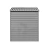 8x5.7ft Metal Garden Shed Galvanised Steel Storage House With Lockable Door NEW