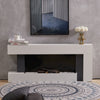 Electric Fireplace Wall Mounted LED Fire Heater 1000/2000W MDF Surround Suite