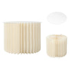 3/5pcs Metal Plinth Cylinder Dessert Cake Stand Display Table Tray Wedding Decor
