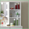 Hollywood Vanity Dressing Table Set with LED Lighted Mirror Makeup Dresser Desk
