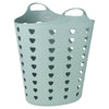 Large Flexible Plastic Laundry Clothing Flexi Washing Storage Basket Organiser