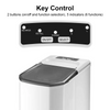 1.5L Countertop Ice Maker Portable Ice Cube Maker+Self-Cleaning Function & Scoop