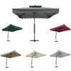 Large Square Beach Umbrella, Outdoor Stall Parasol, Sun Shade Homestay Wrench