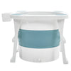 Folding Bathtub Water Tub Adult Children Kids Spa Soaking Sauna SPA Bath Tub Lid