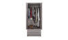 Malibu 2 Door 2 Drawer Wardrobe - Grey