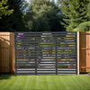 Privacy Wooden Fencing Garden Gate Backyard Wall Fence Porch Decorative Panel