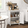 Bathroom Cabinet Floor Storage Organiser Freestanding Storage Unit