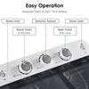 Twin Tub Washing Machine Compact Mini Laundry Washer 4.5KG Washer+1.5KG Dryer