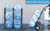 3 Tier Water Jug Rack for 5 Gal Water Bottle 6 Bottles Water Jug Dispenser Stand