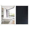 Frameless Glass Mirror Wall Mounted Wall Adhesive Vanity Makeup Mirror 40x60cm