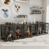 XXL Wooden Dog Crate Indoor Aesthetic Puppy Kennel Cage Pet House Nesting Hutch