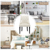 Kitchen Button-Tufted Dining Chair Upholstered Side Chair Modern Accent Chair