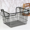 Large Metal Handy Basket Organizer School Office Kitchen Pharmacy Storage Basket