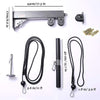 Fitness Cable Pulley System LAT Pull-Down Arm Workouts Attachment DIY Gym Home