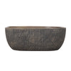 Vintage Wood Grain Rectangle Ceramic Vessel Sink 500 x 392mm Countertop Basin