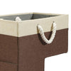 Stair Basket with Handles Foldable Stair Basket Stair Basket for Carpeted Stairs