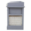 Hallway Bench Shoe Rack Entrance Storage Ottoman Cabinet Wicker Drawers Baskets