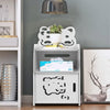 White Storage Cabinet Table Side End Stand Bedroom Bedside Storage Furniture NEW