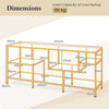 Modern Entertainment Center TV Stand for TVs up to 65” with Shelves
