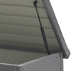 METAL OUTDOOR STORAGE BOX LARGE 350L PATIO GARDEN DECK CONTAINER LOCKABLE LID