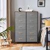 5/6/7/8/9 Drawers Chest of Drawers Bedroom Storage Cabinet Fabric Organizer Unit