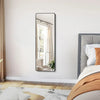 Arched Full Length Floor Mirror Metal Frame Modern Dressing Bedroom Living Room