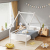 Treehouse Single Bed Wooden Frame 3FT Kids Sleeper Pine House Low Childs Canopy