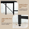 L-Shaped Computer Desk Gaming Desk Table Workstation Executive Desk Black