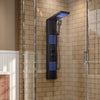 Bathroom LED Shower Panel Column Tower Waterfall Massage Body Jets System Mixer