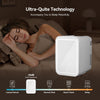 4L Mini Fridge with Light Mirror Portable Cooler Warmer Table Top Bedroom Makeup