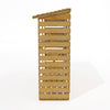Extra Large 229cm Outdoor Garden Log Store Firewood Storage Shed Log Rack UK