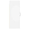 Wall Mounted Cabinet White 34.5x34x90 cm Engineered Wood