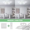 Lamp Frame LED Modern White Pendant Living Chandelier Ceiling Lights Light Room