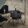 Camping Folding Table Picnic Table Fishing Desk for Travel Hiking BBQ 60x40CM