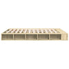 Lechnical Bed Frame Sonoma Oak 180x200 King Engineered Wood,Bed T6N1