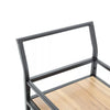 Industrial Drinks Trolley Kitchen Bar Shelves Storage Unit Wine Serving Cart UK
