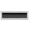 Electric Fireplace Media LED Wall Fire Wall Mounted / Standing Heater 40-100in