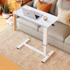 High Quality Mobile Over Bed Tray Table Height Adjustable Laptop Stand Overchair