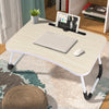 40X60cm Folding Laptop Table Bed Tray Portable Computer Breakfast Desk Stand